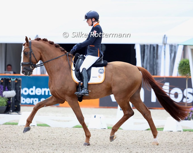 Rixt van der Horst and Fonq at the 2025 European Para Dressage Championships :: Photo © Silke Rottermann