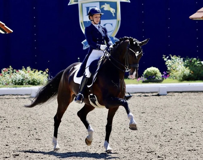 Monica Burssens and Elfentanz at the 2024 CDI Hagen :: Photo © Ruchel
