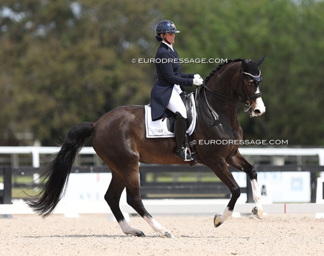 Rebecca Cohen and Tuschomie at the 2022 CDN Wellington :: Photo © Astrid Appels