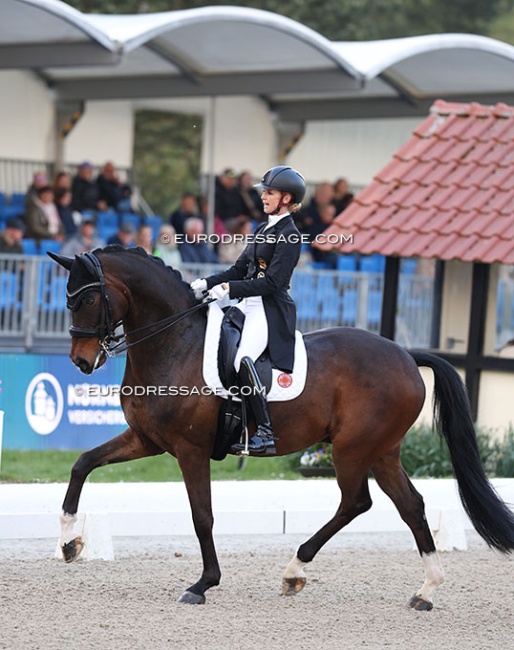 Jessica von Bredow-Werndl on Got It BB at the 2025 CDN Hagen :: Photo © Astrid Appels