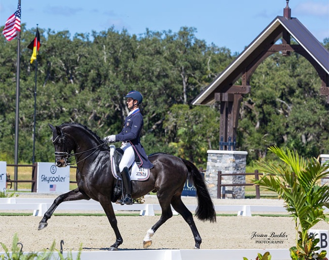 Christian Simonson and Indian Rock at the 2025 CDI-W Myakka City :: Photo © Jessica Buehler