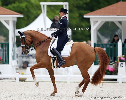 Jean-Philippe Siat and Lovesong at the 2019 CDIO Compiegne :: Photo © Astrid Appels