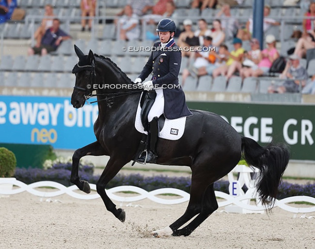 Kevin Kohmann and Scala at the 2025 CDIO Aachen :: Photo © Astrid Appels