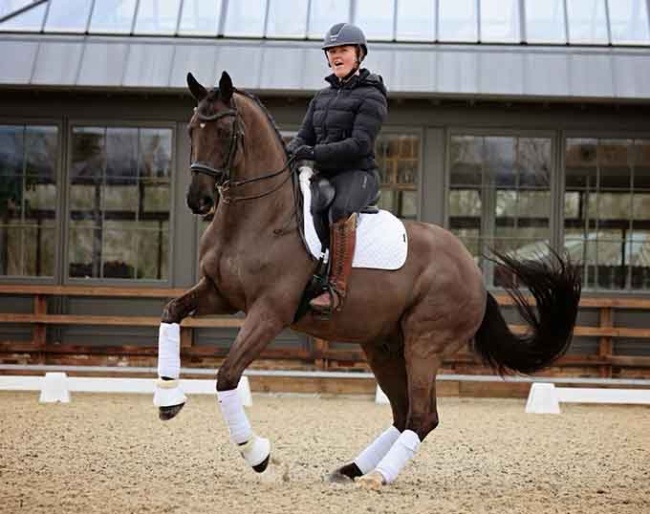 Amy Schiessl and Bellagio in the U.K.