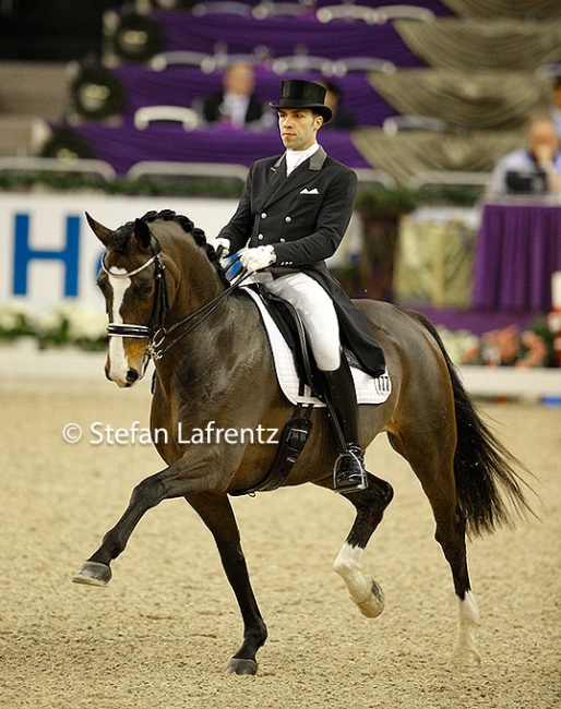 Manuel Bammel and Hayden HR at the 2015 Nurnberger Burgpokal in Frankfurt :: Photo © Stefan Lafrentz
