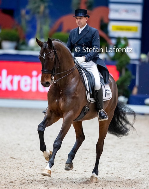 Schwanz and Hermes at the 2018 CDI Munich Indoor