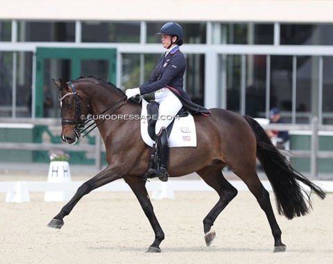 Anna Marek and Fire Fly at the 2024 CDI Hagen :: Photo © Astrid Appels