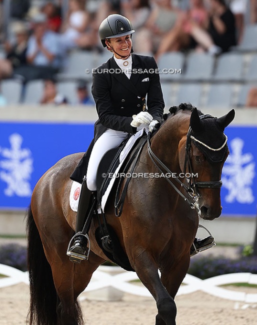 Jessica von Bredow-Werndl and Diallo BB at the 2025 CDIO Aachen :: Photo © Astrid Appels