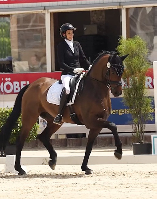 Jasmin Schaudt and First Major at the 2025 CDN Winterlingen