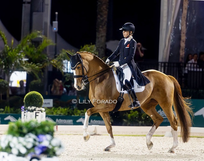 Susan Pape and Giulilanta win the 5* Grand Prix Kur at the 2026 CDI Wellington :: Photos © Astrid Appels