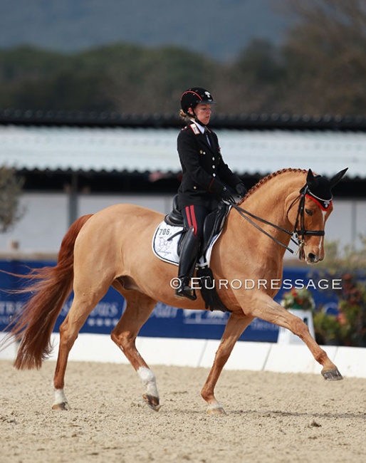 Valentina Truppa and Chablis at the 2015 CDI Vidauban :: Photo (c) Astrid Appels
