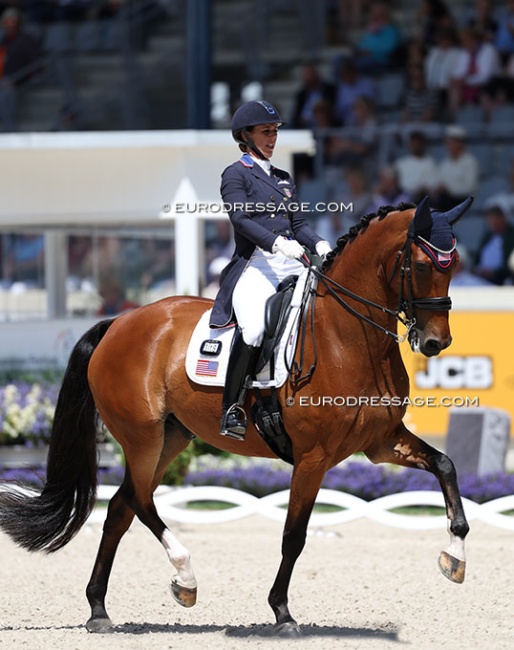 Kasey Perry-Glass and Heartbeat WP at the 2025 CDIO Aachen :: Photos © Astrid Appels