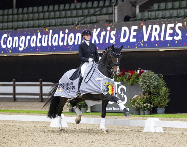 Kris de Vries and Lexington at the 2026 CDI Lier :: Photo © Digishots