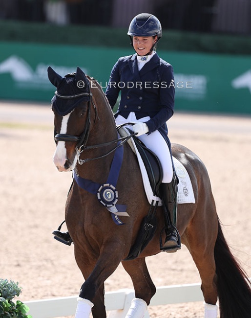 Meagan Davis and Toronto Lightfoot win the 4* Grand Prix at the 2026 Palm Beach Derby :: Photo © Astrid Appels