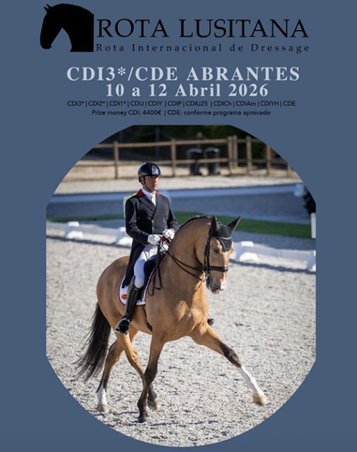 2026 CDI 3* Abrantes at Vale de Ferreiros Equestrian Centre in Portugal