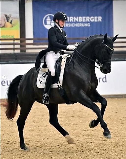 Beata Stremler and Mr Lova Lova at the 2024 CDN Darmstadt