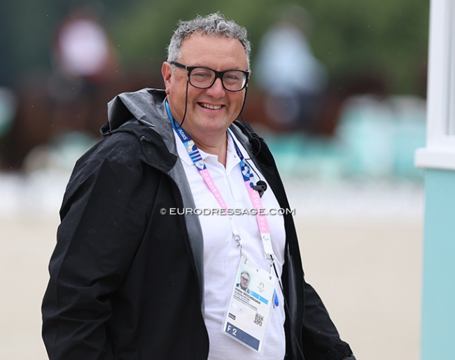 Didier Deschauwer at the 2024 Paris Olympics :: Photo © Astrid Appels