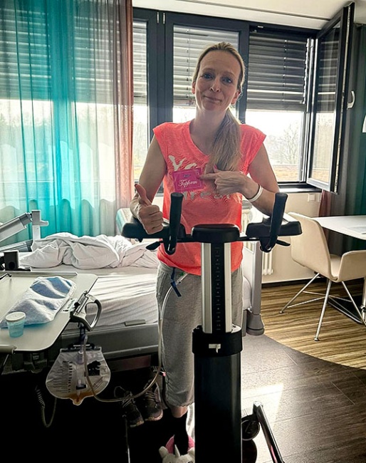 Mareike Mimberg-Hess on the road to recovery :: Photo © private