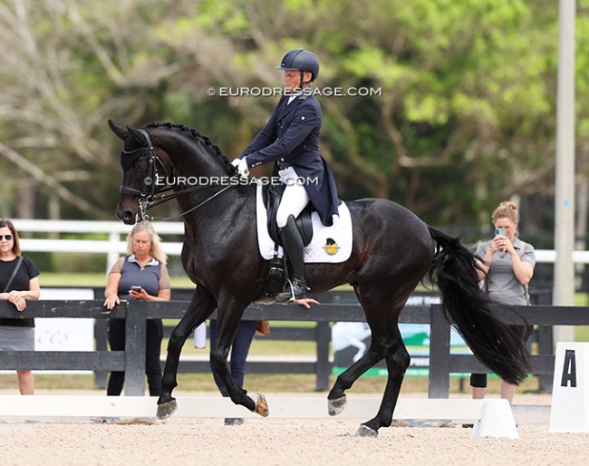 Tom Dvorak and Feinrich at the 2026 CDN Palm Beach Derby :: Photos © Astrid Appels