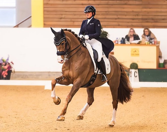 Diana Porsche and Imhotep at the 2026 CDN Stadl Paura in February :: Photo courtesy Porsche