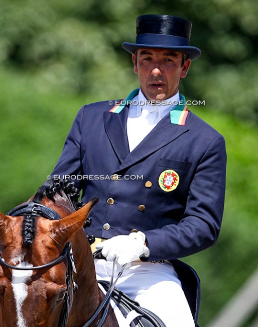 Daniel Pinto at the 2017 CDI Roosendaal :: Photo © Astrid Appels