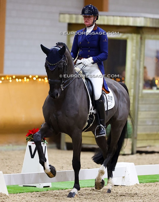 Karen Nijvelt and Elysias at the 2023 CDI Kronenberg Indoor :: Photo © Astrid Appels