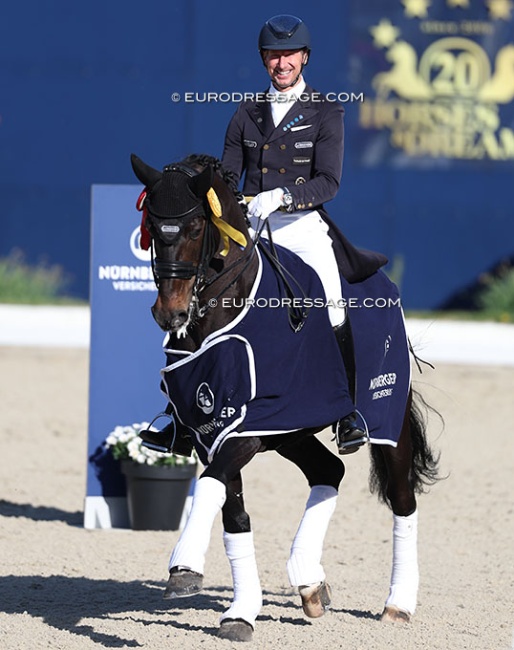 Patrik Kittel and J'Adore Dior H win the Nurnberger Burgpokal qualifier in Hagen :: Photo © Astrid Appels