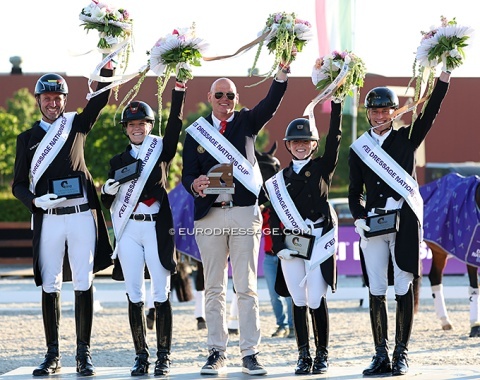 Belgium won the FEI Nations Cup in Lier  in 2025 :: Photo © Astrid Appels
