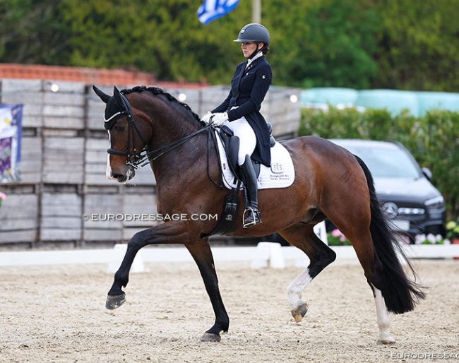 Tatiana Antonenco and I-Wonder at the 2025 CDI Sint-Truiden :: Photo © Astrid Appels
