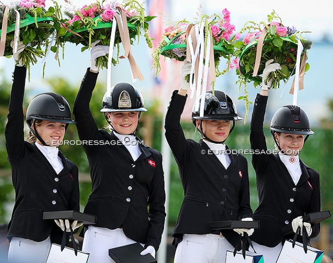 Danish pony riders lead the nations ranking at the 2026 CDIO Lier :: Photo © Astrid Appels