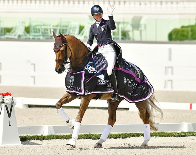 Adrienne Lyle and Helix at the 2026 CDI Ocala :: Photos © Andrew Ryback