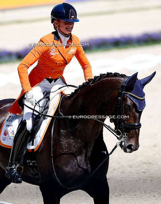 Marieke van der Putten and Zantana :: Photo © Astrid Appels
