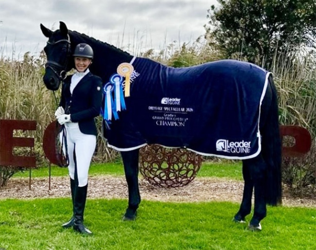Australian Grade I rider Kylie Christian won the Australian Para Championships in her grade earlier this spring at Boneo Park