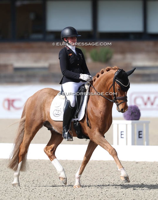 Lilli von Helldorff on Nabucco HW at the 2026 CDIO Fontainebleau :: Photo © Astrid Appels