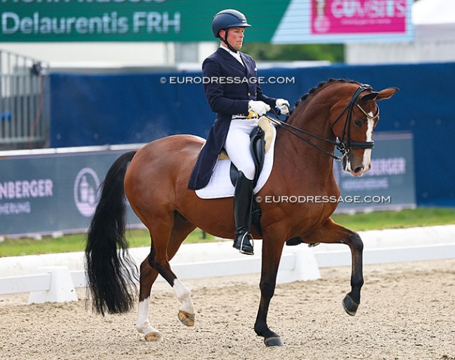 Henri Ruoste and Delaurentis at the 2026 CDI Hagen :: Photo © Astrid Appels