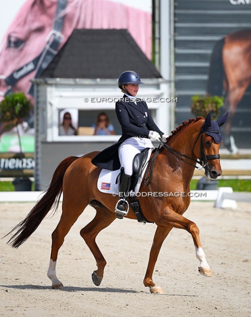Kat Fuqua on Bon Amie at the 2026 CDIO Lier :: Photo © Astrid Appels