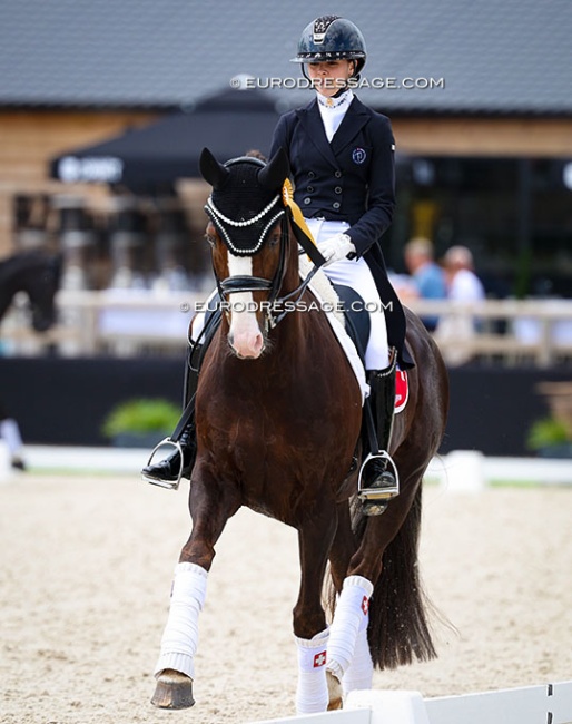 Leana Hofmann and Brando L at the 2026 CDIO Lier :: Photo © Astrid Appels