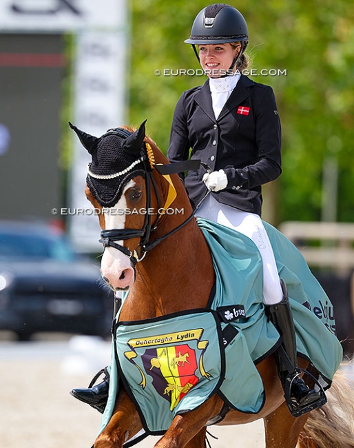 Anna Dora Munch and Del Classico at the 2026 CDIO-P Lier :: Photo © Astrid Appels
