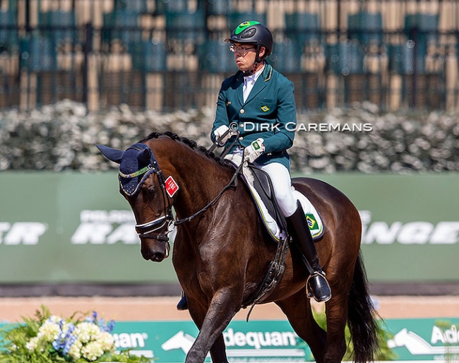 Sergio Froes Ribeiro de Oliva, here on Coco Chanel at the 2018 World Equestrian Games :: Photo © Hippofoto
