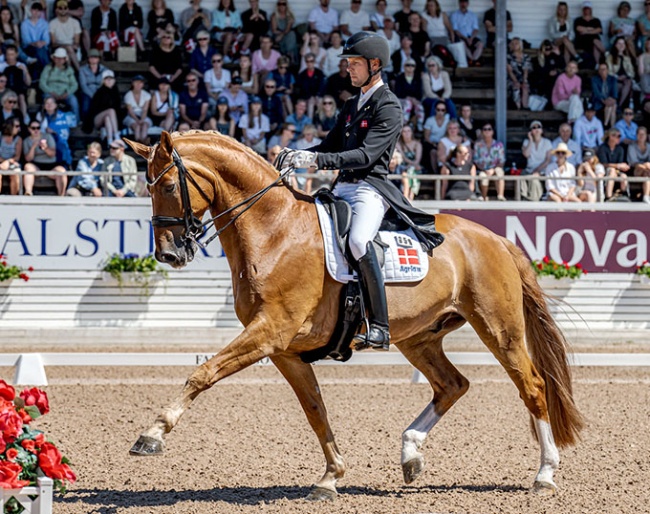 Daniel Bachmann Andersen and Flash Gordon at the 2026 CDIO Falsterbo :: Photo © Kim Lundin