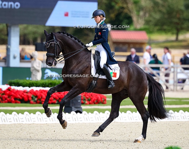 Maria Caetano and Hit Plus at the 2026 CDIO Fontainebleau :: Photo © Astrid Appels