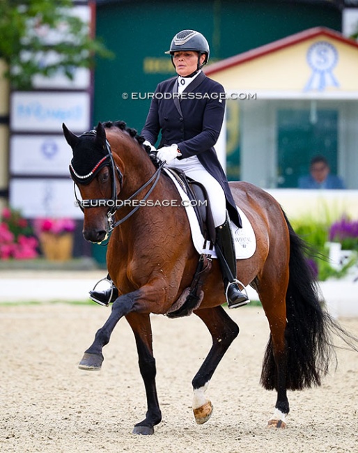 Ulrike Prunthaller and Fleur TSF at the 2026 CDIO Hagen :: Photo © Astrid Appels