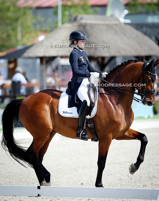 Rebecca Mauleon and Johnnie Walker BCN at the 2026 CDIO Lier :: Photo © Astrid Appels