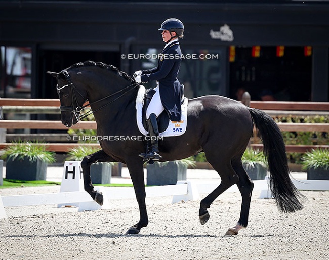 Therese Nilshagen and Navarro at the 2026 CDIO Lier :: Photo © Astrid Appels