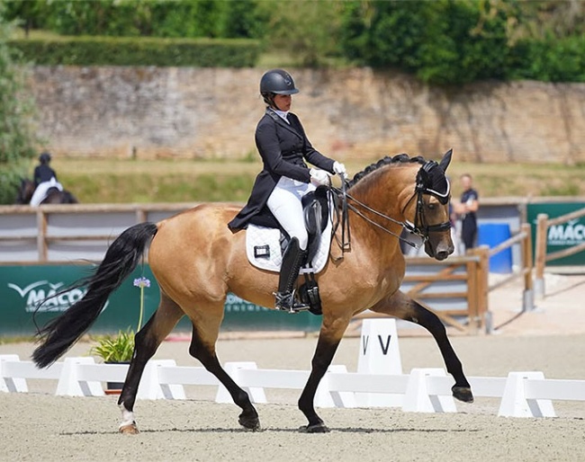 Ameera Singh Pasrich and Orean at the 2026 CDI Macon :: Photo © Agence Bouillot 