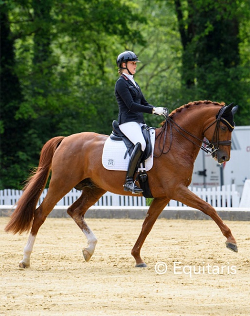 Eva Osing and Destacado at the 2026 Preis der Besten :: Photo © Equitaris