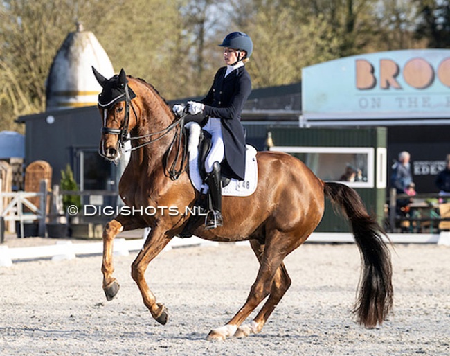 Beata Soderberg and Talento at the 2026 CDI Tolbert :: Photo © Digishots