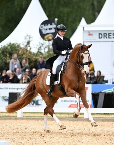 Amelie von Harsdorf on Daydream d'Arion at the CDI Munich :: Photo © private