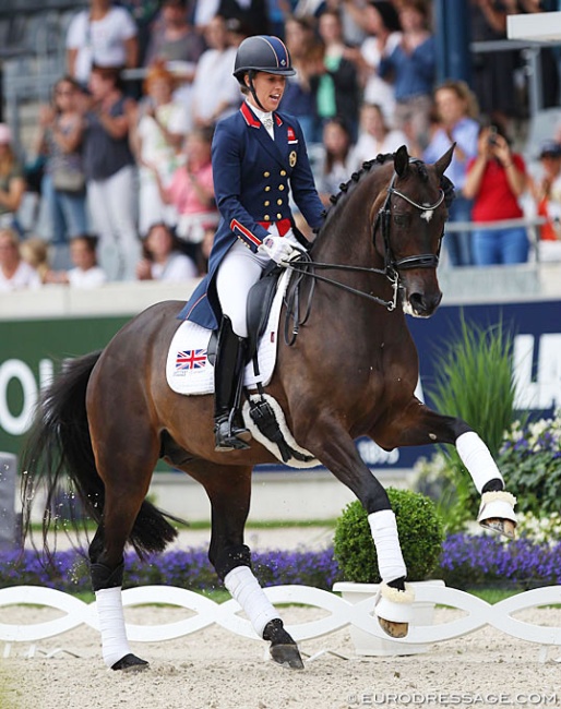 Charlotte Dujardin and Erlentanz at the 2019 CDIO Aachen :: Photo © Astrid Appels