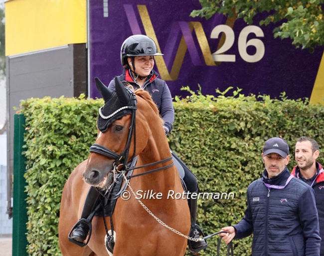 France’s freestyle European champion of last year: Alexia Pittier and Sultan :: Photos © Silke Rottermann